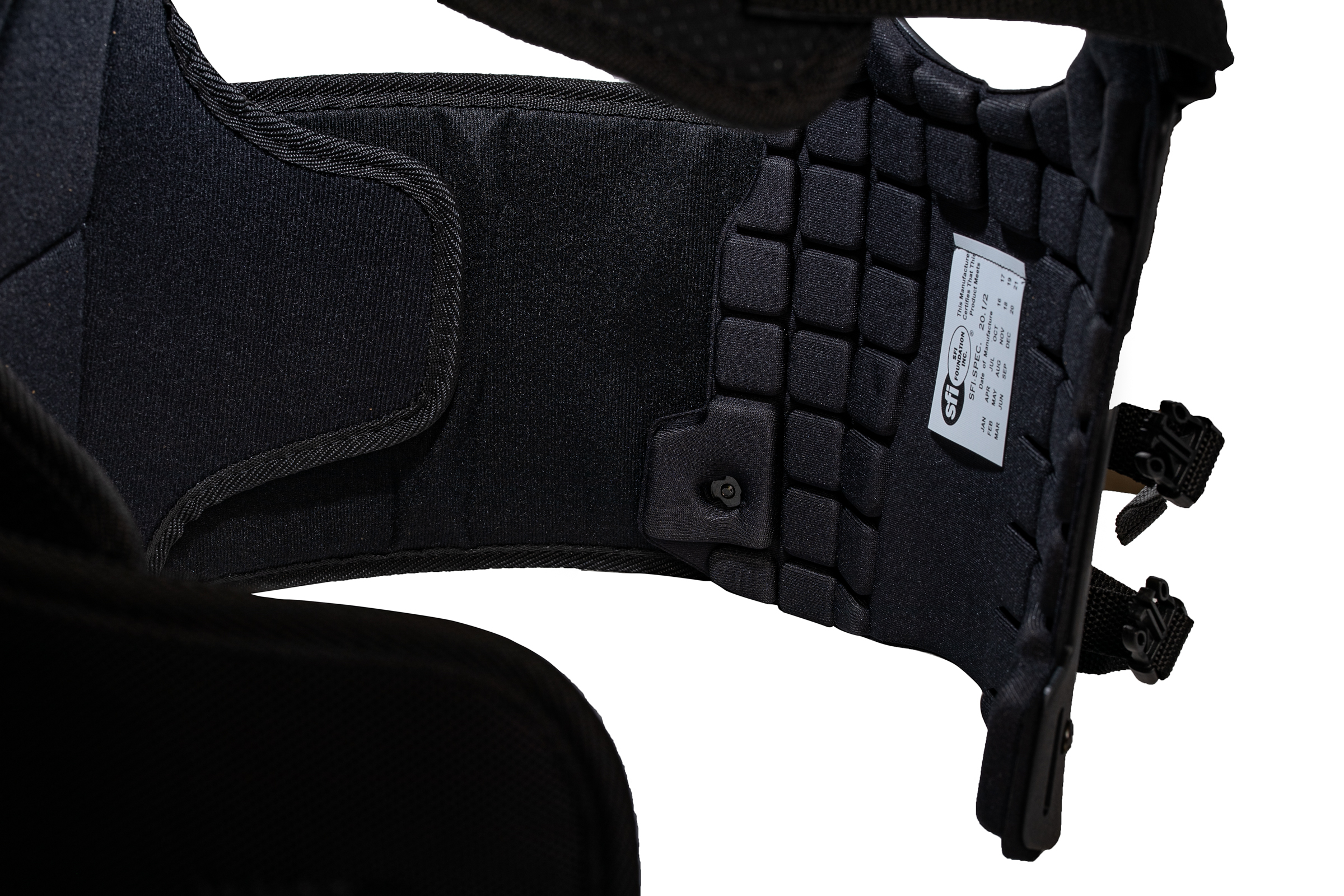 Gen4 Armadillo Chest and Rib Protector Inside View