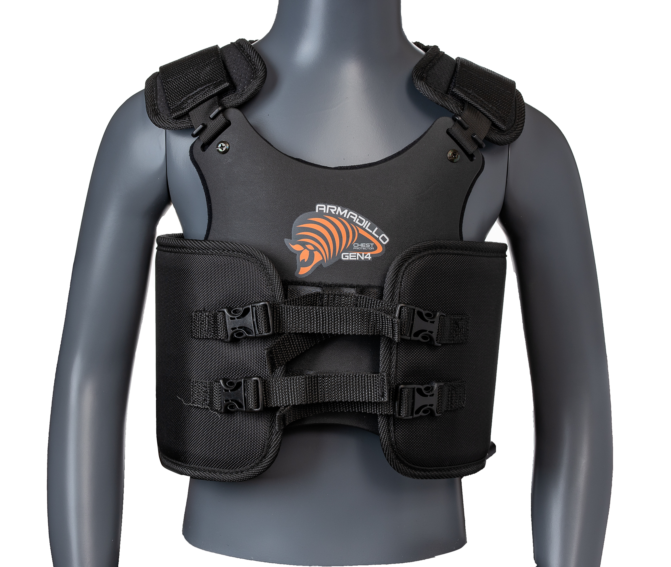 Gen4 Armadillo Chest and Rib Protector Front View