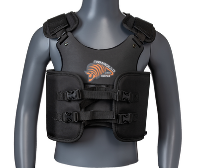 Gen4 Armadillo Chest and Rib Protector Front View