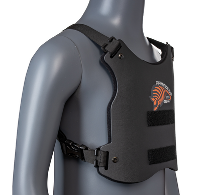 Gen4 Stand Alone Chest Protector Front Side View